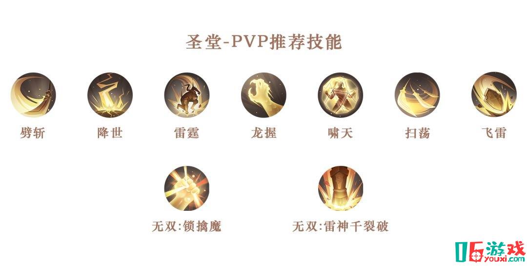 《天諭手游》手游最新圣堂技能搭配測評推薦