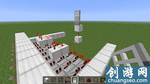 我的世界手機版密碼門制作教程